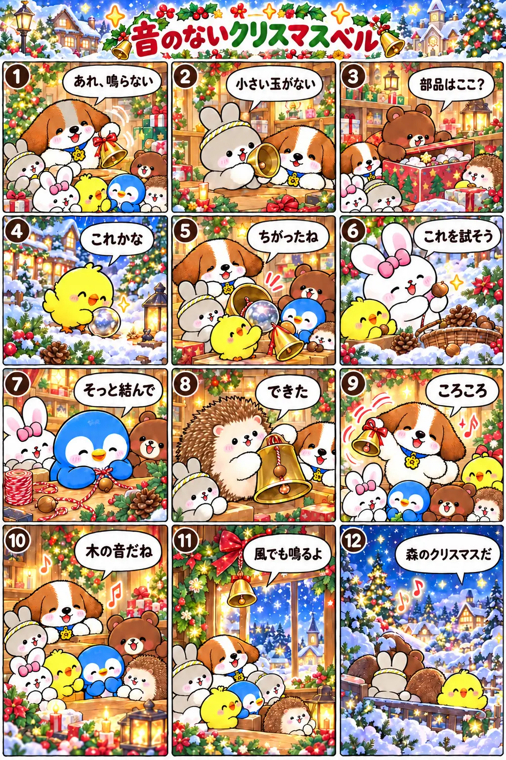 音のないクリスマスベルの表紙