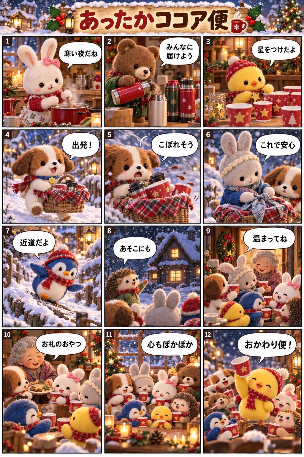 あったかココア便の表紙
